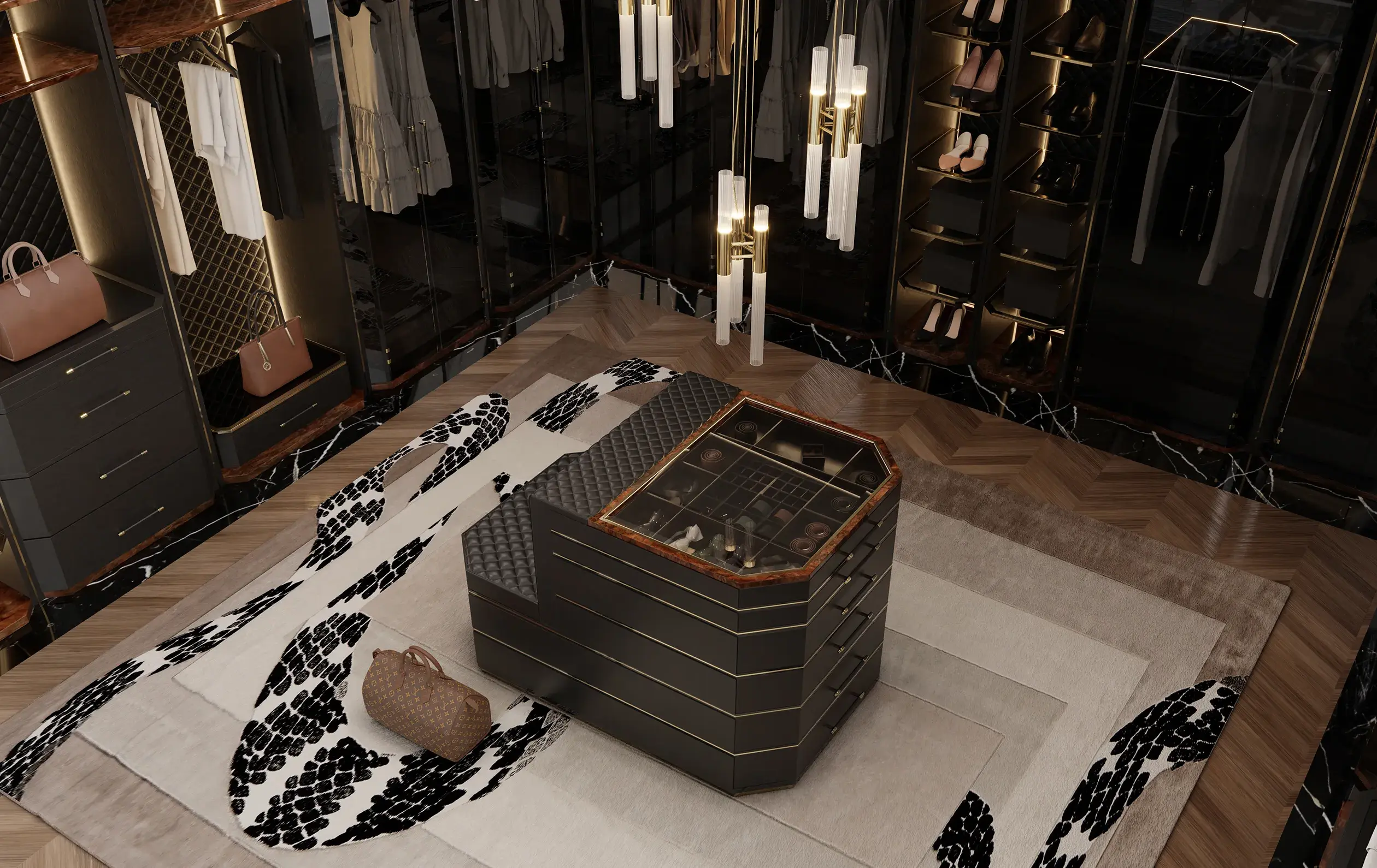 Cadence beige kast eiland - 2