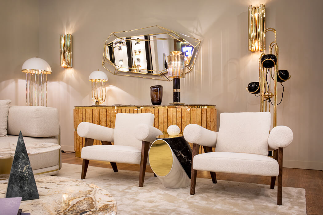 Lustre grote wandspiegel - 1