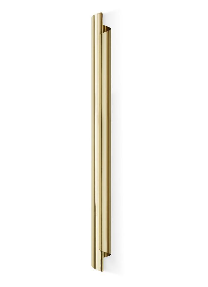 Verouderd messing XL wandlamp