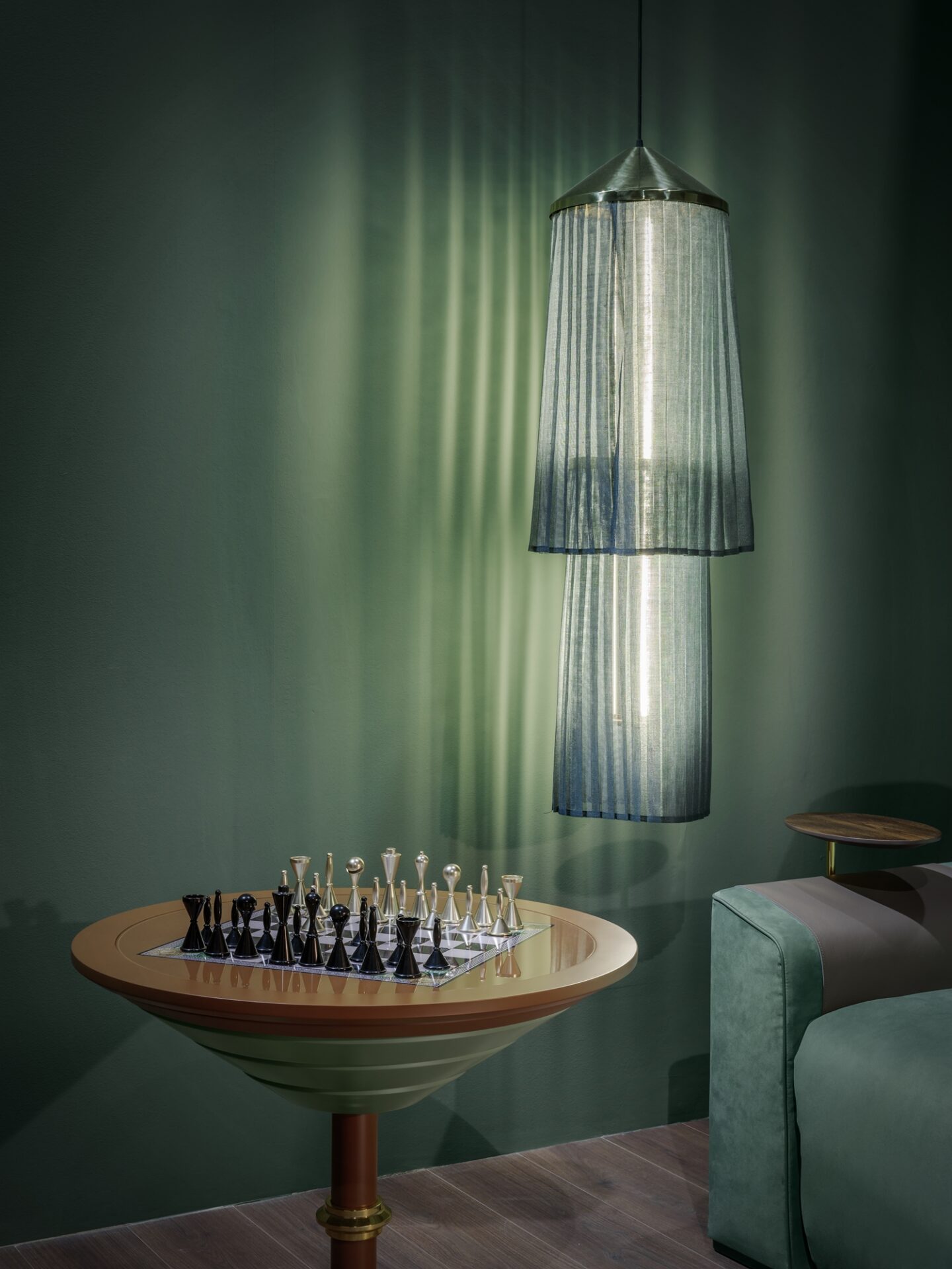 Goemon backgammon & schaak salontafel