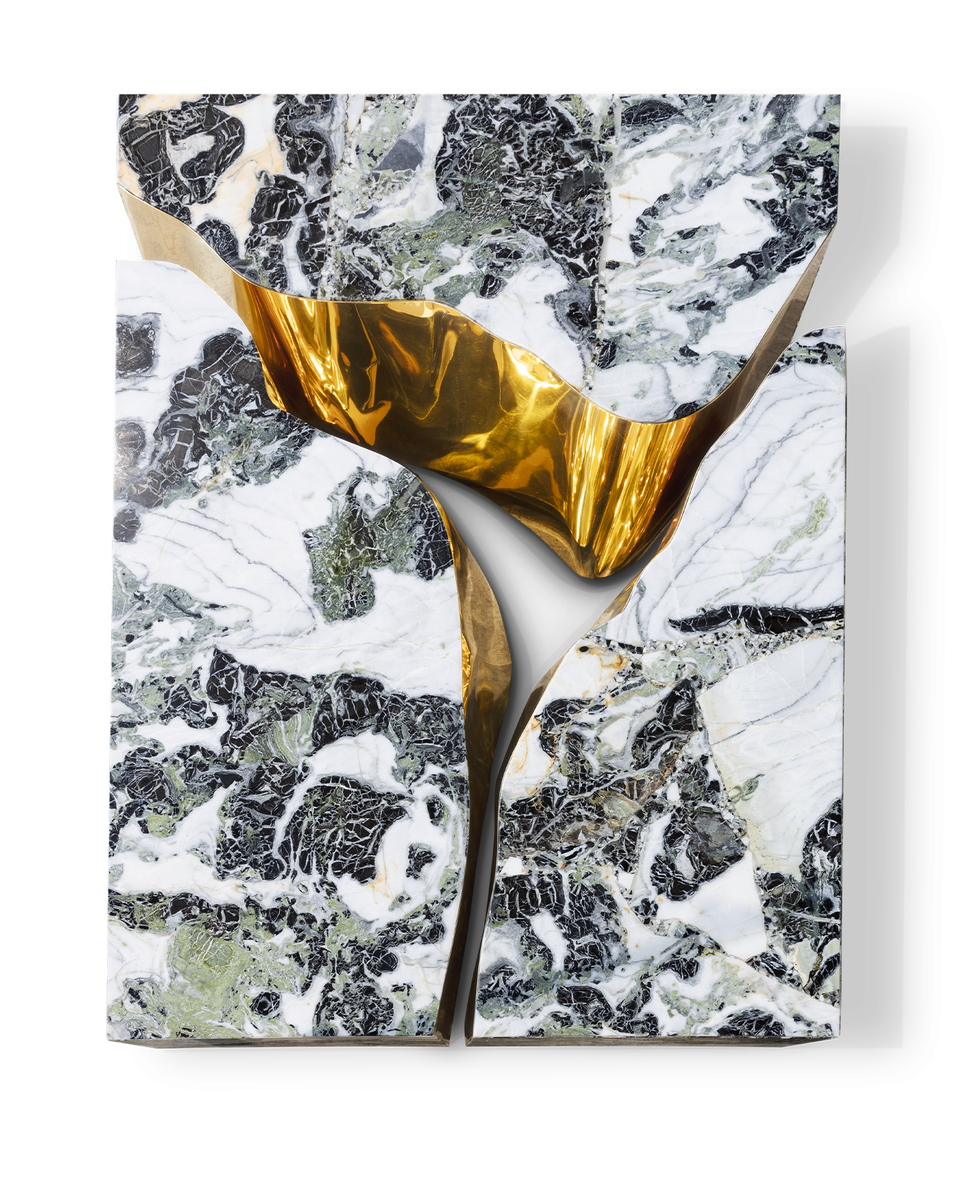 Fissure marmeren salontafel