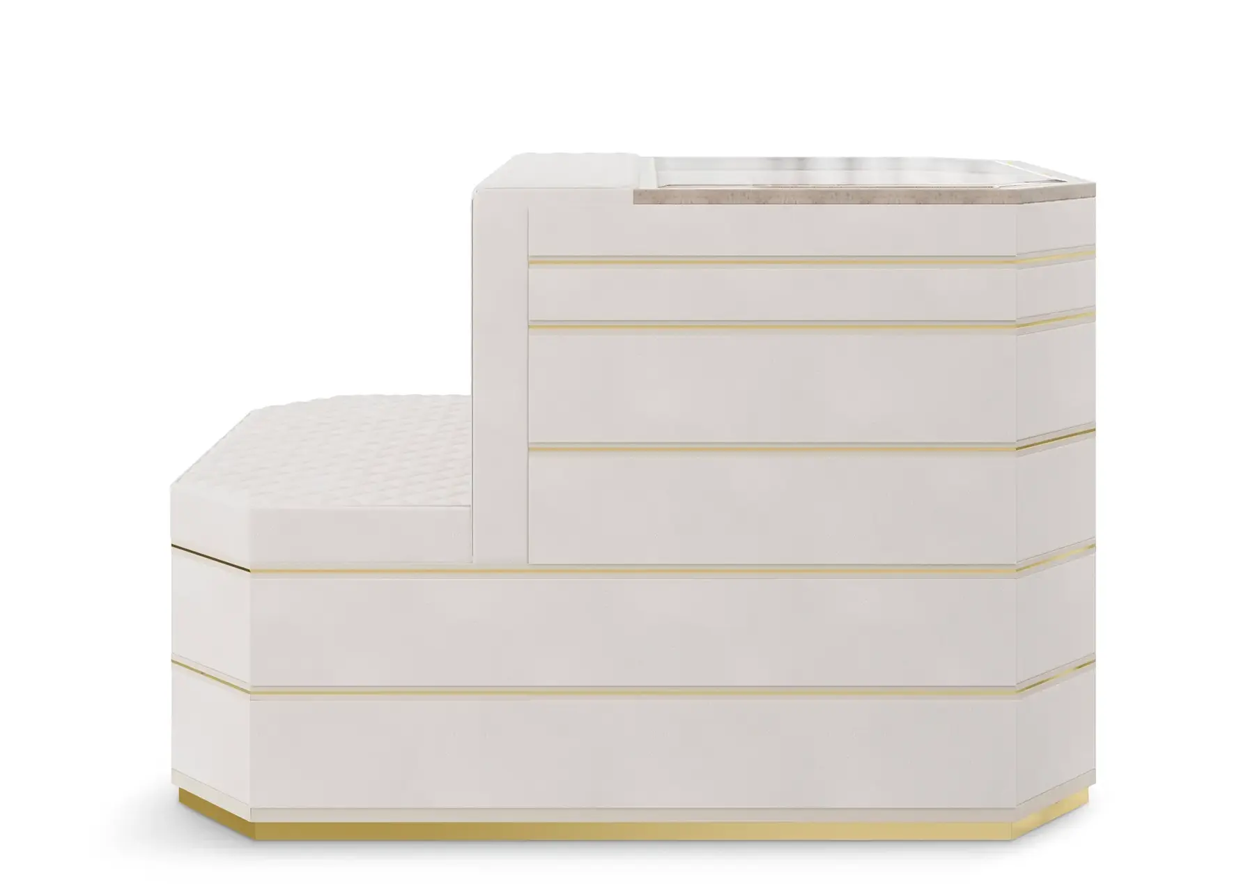 Cadence beige kast eiland