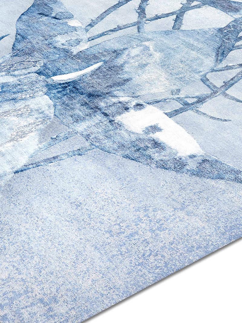 Orchid handgeknoopt tapijt