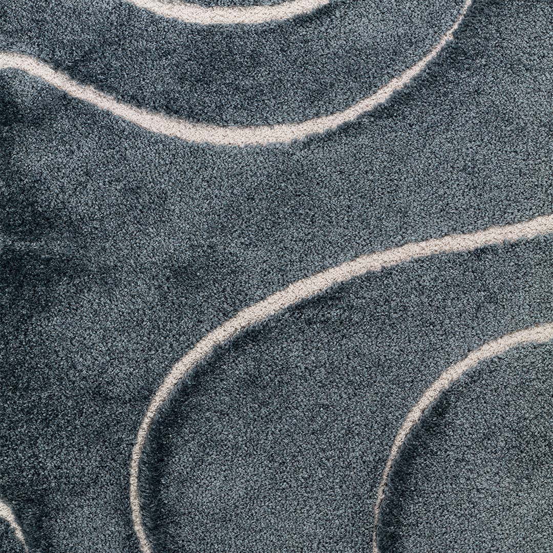 Venere Blue modern vloerkleed