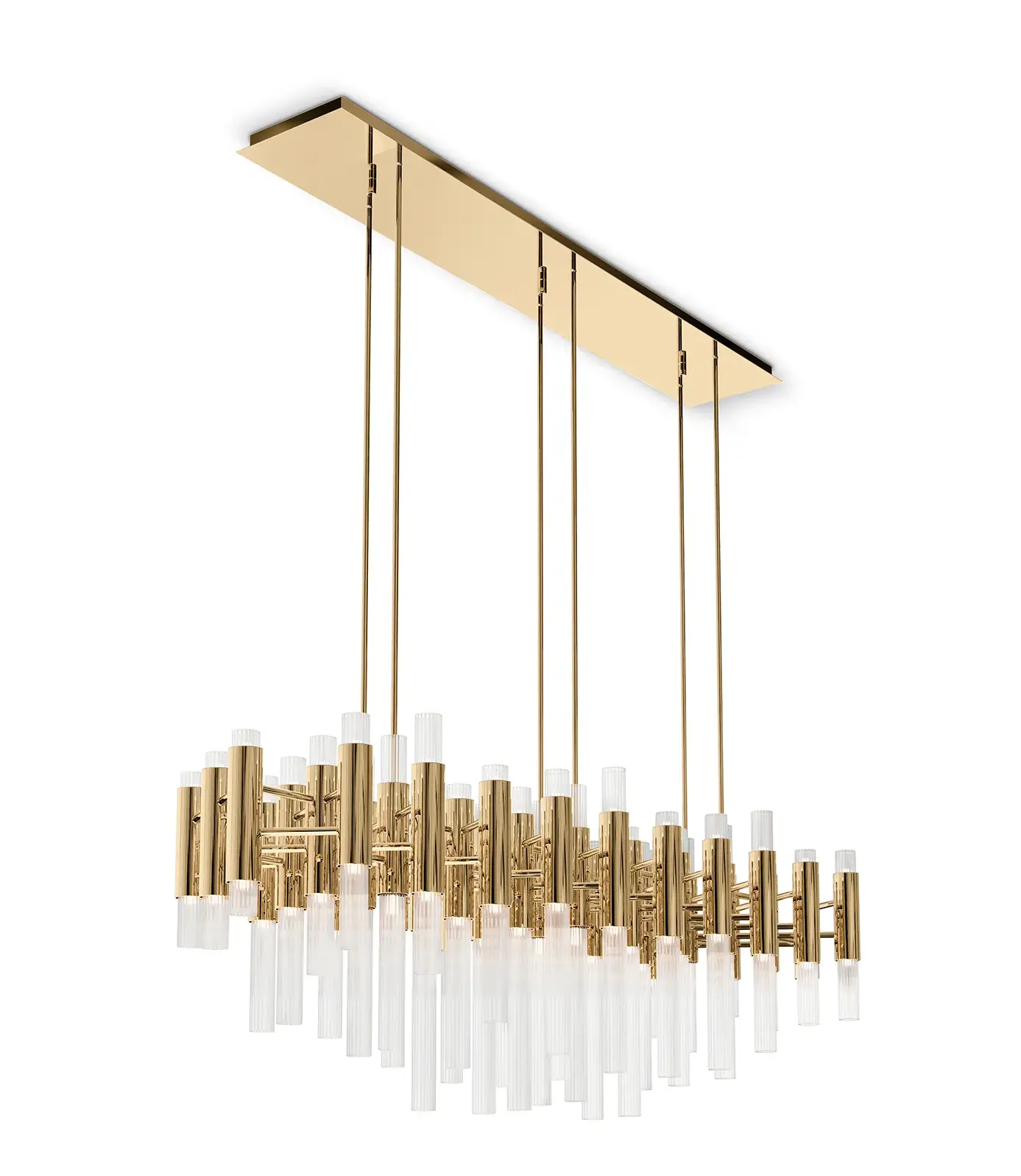 Cascade rechthoekige hanglamp