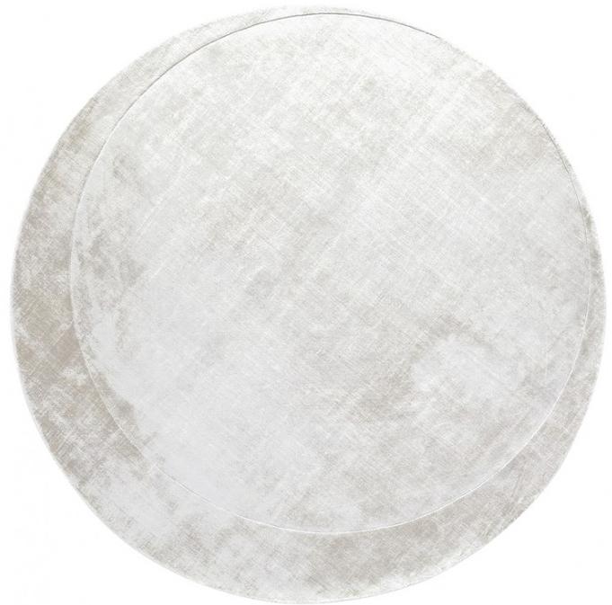 Luna Sand rond vloerkleed | Maat: Ø 230 cm