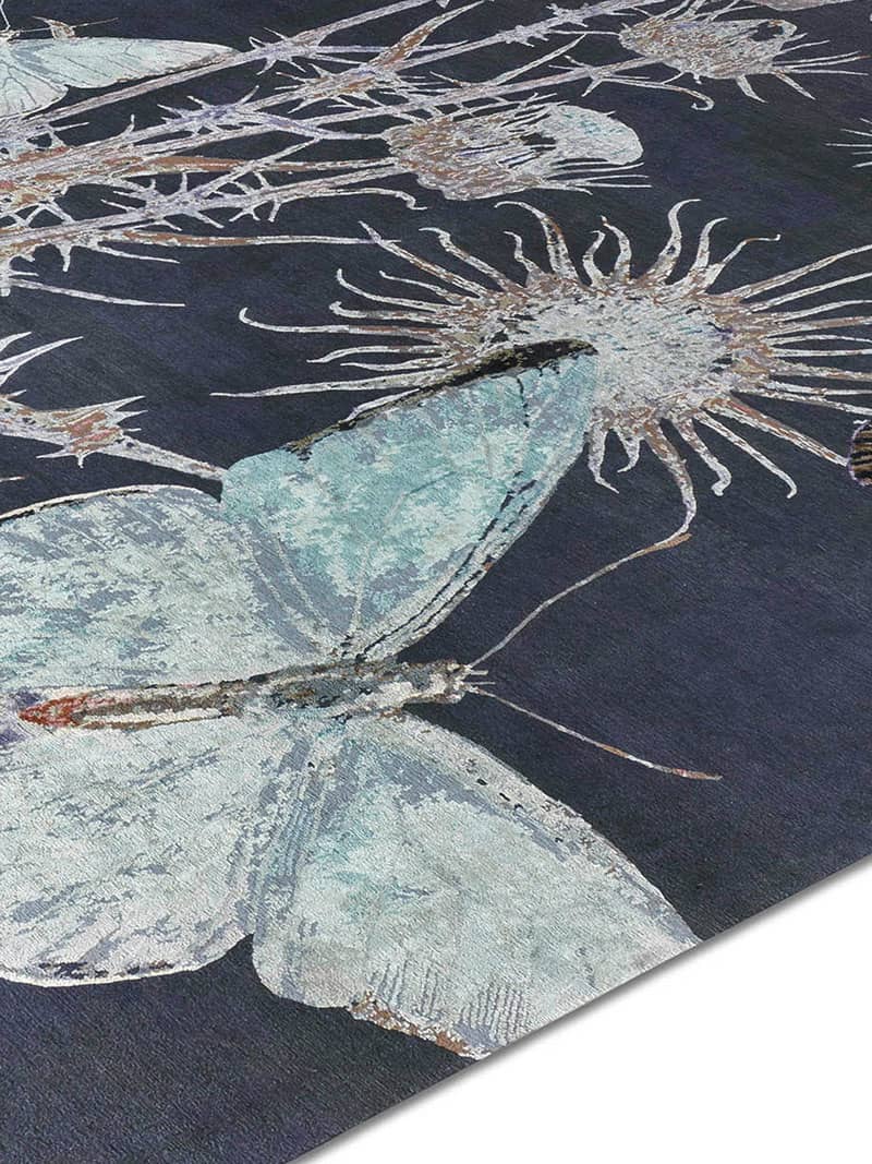 Butterfly handgeweven vloerkleed