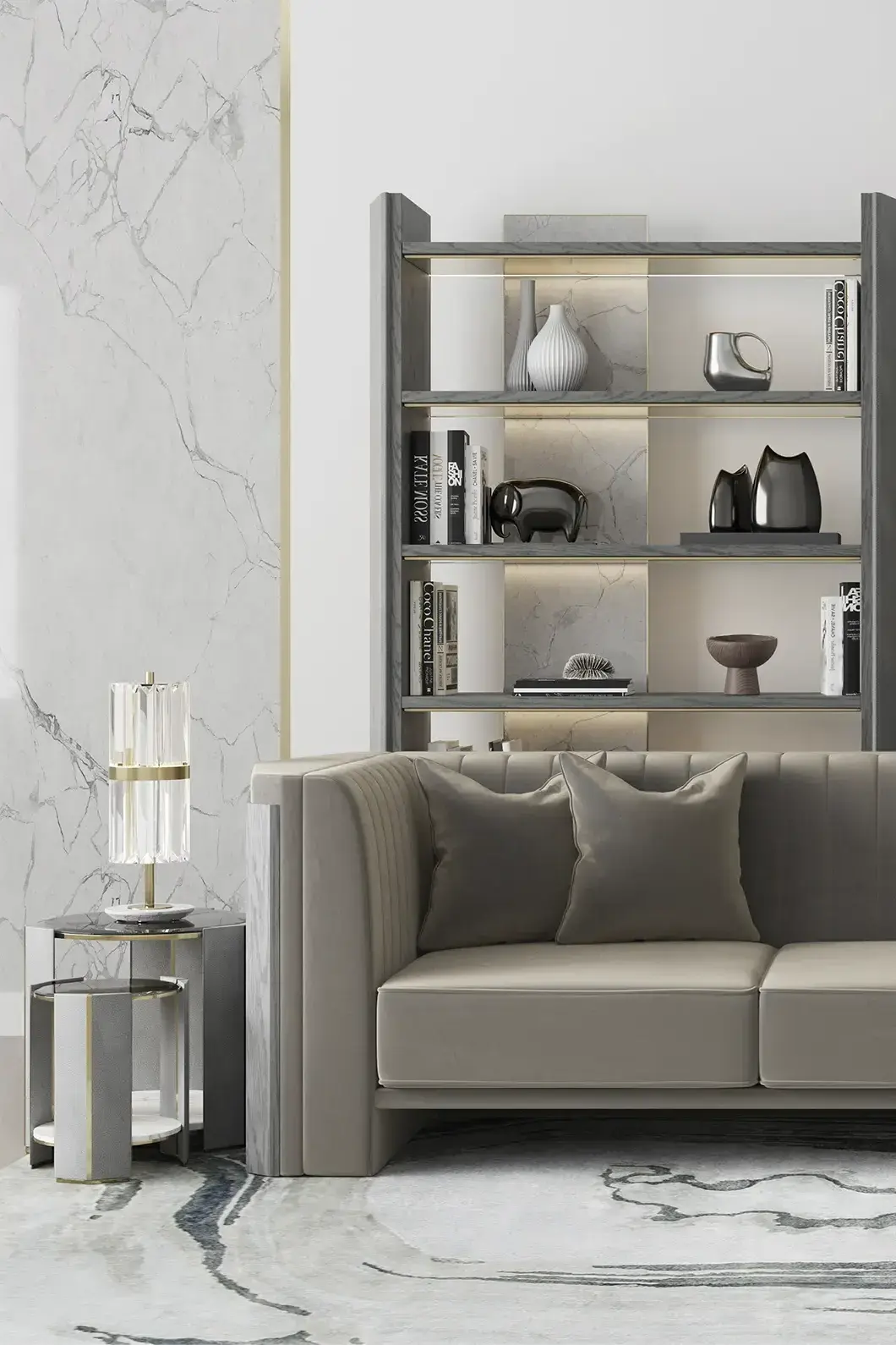 Summit grote bijzettafel