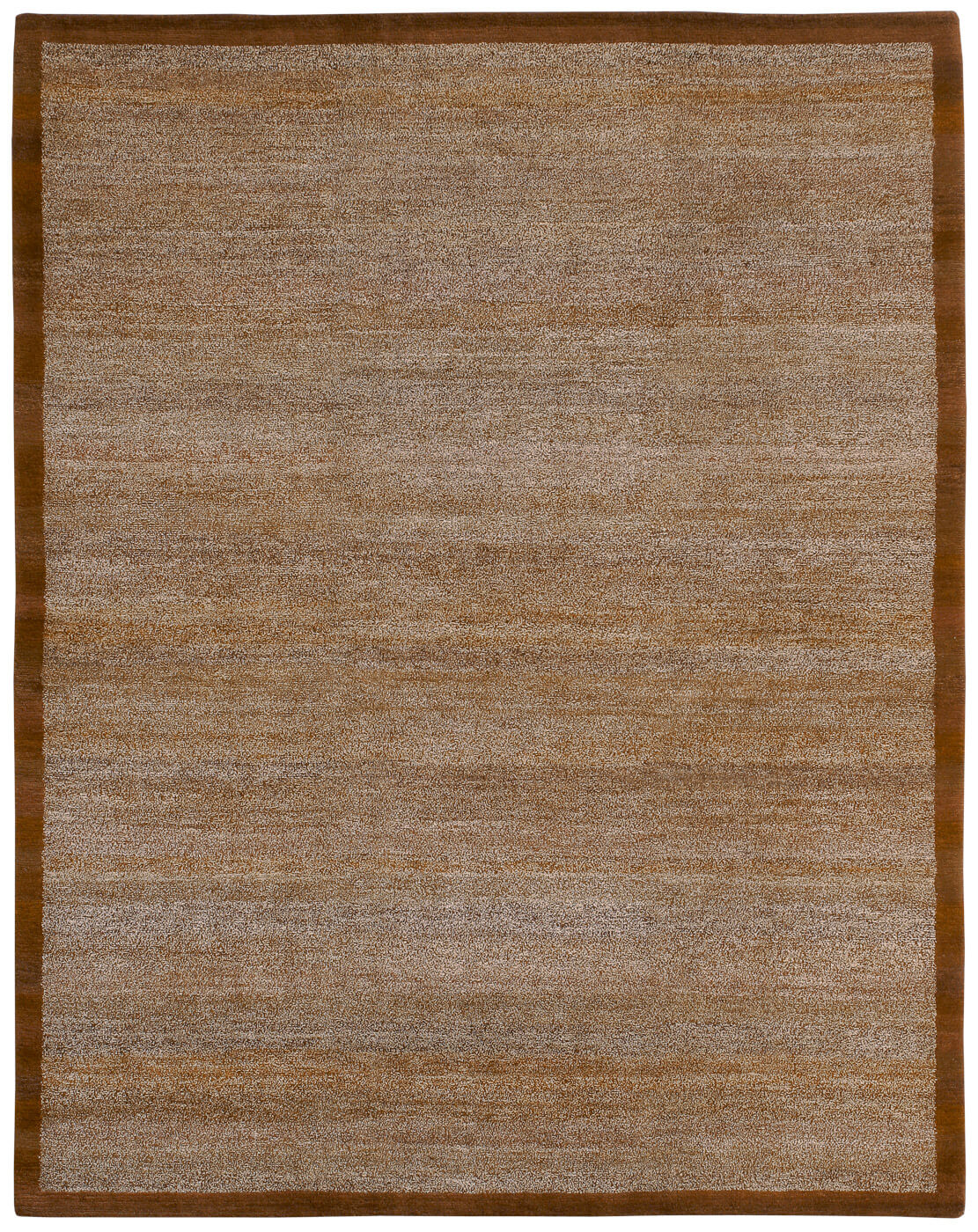 Mauro border bruin tapijt | Maat: 250 × 300 cm