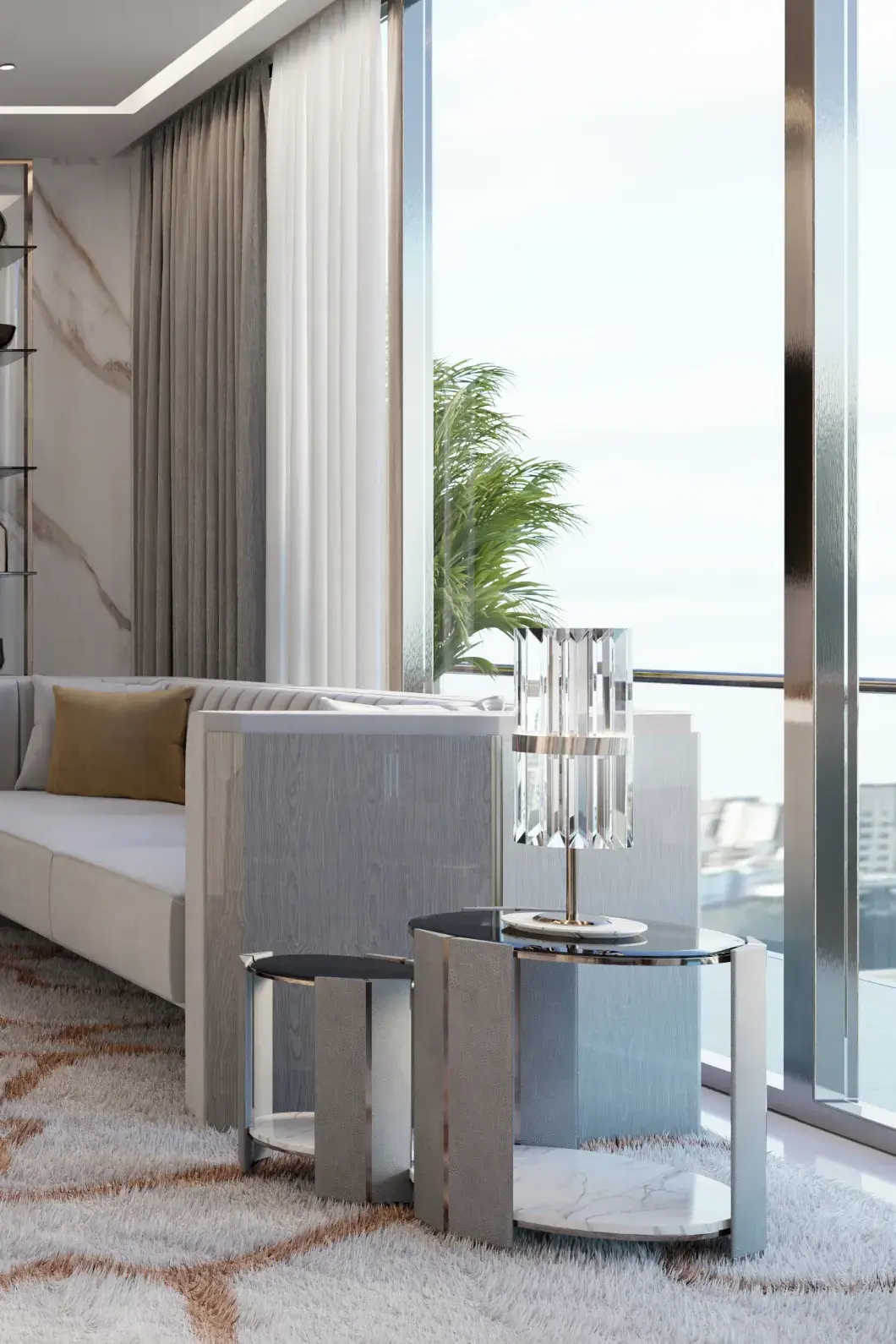 Summit grote bijzettafel - 2