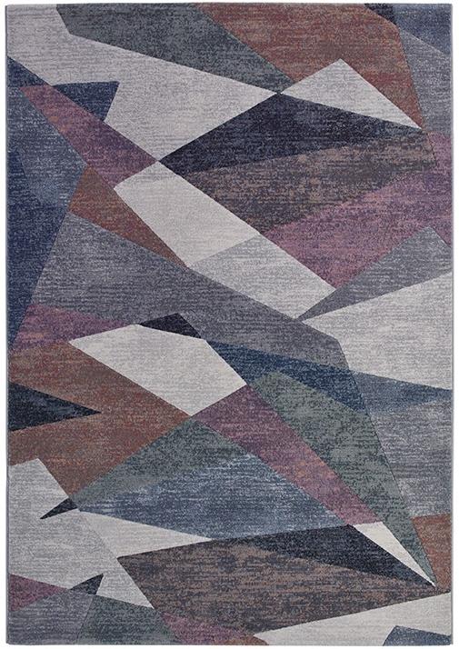 Geometrisch machinaal geweven tapijt | Maat: 160 × 230 cm