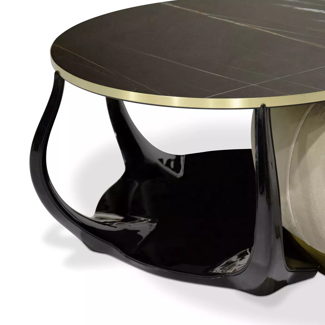 Enlace Sahara Noir marmer salontafel