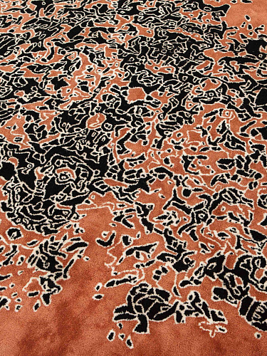 Camouflage gedurfd vloerkleed