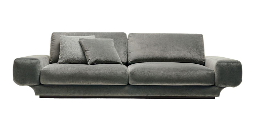 Milo Grijze 3-Zits Bank