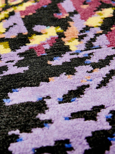 Verdwijnend spectrum onregelmatig designer vloerkleed