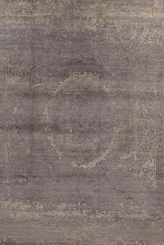 Handgeknoopt bamboe zijde tapijt