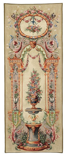 Door Bouquet Elysee Palace wandtapijt