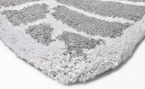 Leaf Grey / Ivory vloerkleed