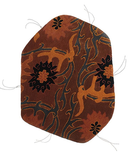 Geo art nepal designer handgeweven vloerkleed