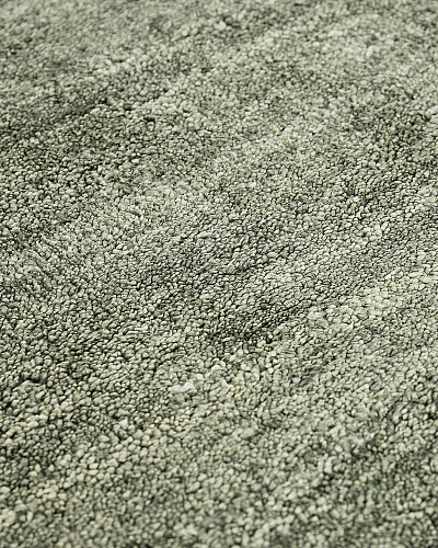 Puurgroen bamboe zijde tapijt