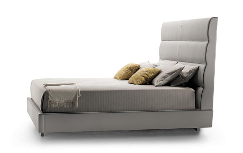Modern leren bed