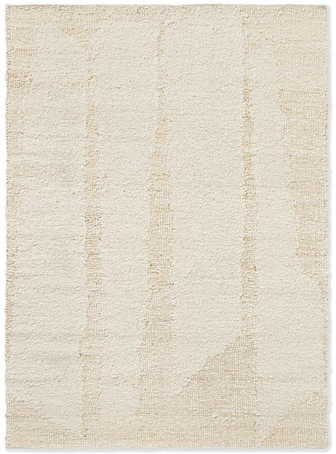 Craft fundament wolwit vloerkleed