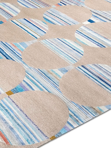 Eco handgeknoopt vloerkleed