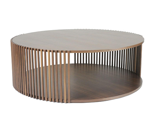 Grote houten salontafel