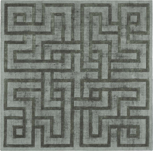 Labyrinth vloerkleed