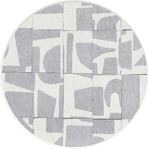 String rond vloerkleed