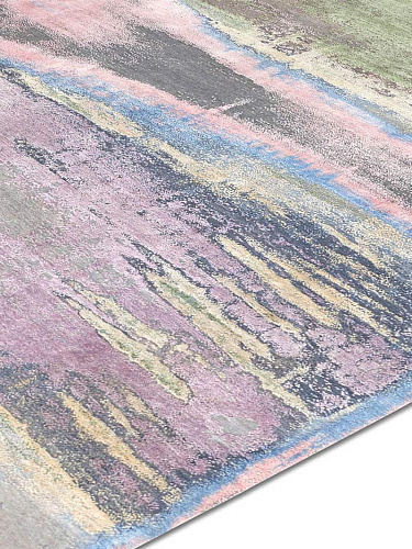 Multicolor handgemaakte luxe tapijt