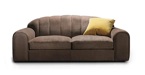 Luxe curve bank met grote zit