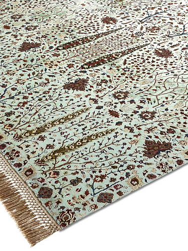 Pine Garden Green luxe vloerkleed