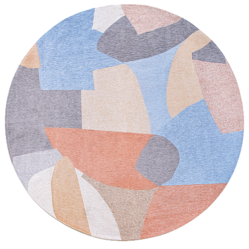 Secret rond vloerkleed