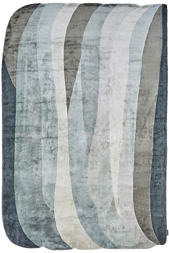 Scape Grey designer vloerkleed