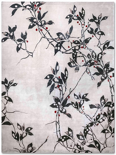 Kimono handgeweven vloerkleed