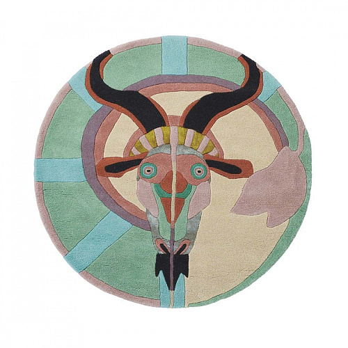 Zodiac steenbok cirkel vloerkleed