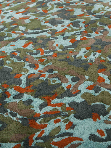 Camouflage micro vloerkleed