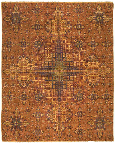 Baba luxe designer handgeweven vloerkleed