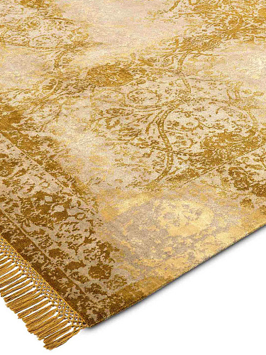 Gold luxe vloerkleed