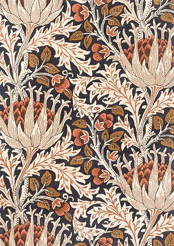 Artichoke amber/charcoal tapijt