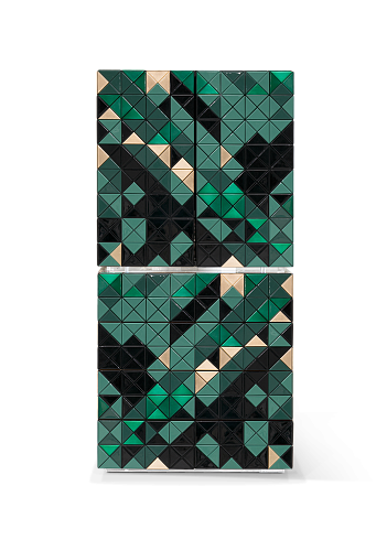 Mosaic II groene kast