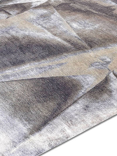 Ice Land luxe handgeknoopt vloerkleed