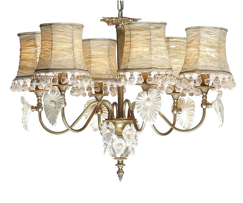Antiek Gouden Murano Kroonluchter