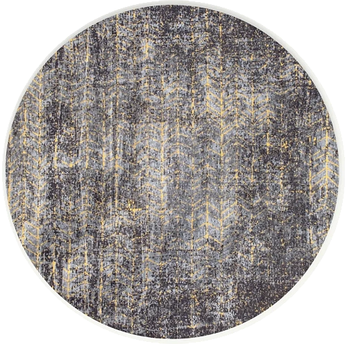 Broadway Glitter rond vloerkleed