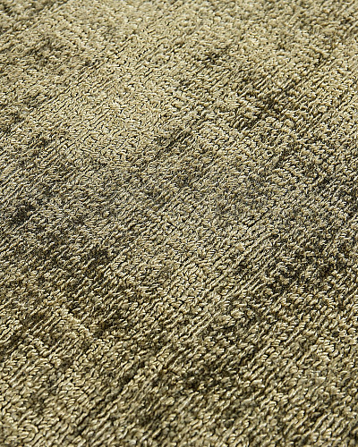 Olijf banaan zijde tapijt