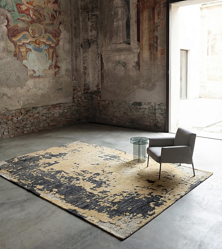 Charcoal Weathered Canvas vloerkleed