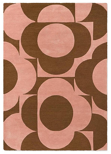 Prism Flower Pink/Terracotta vloerkleed