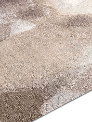 Zand handgemaakte luxe vloerkleed