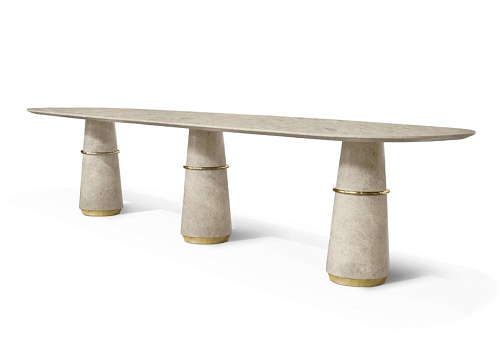 Marmeren eettafel